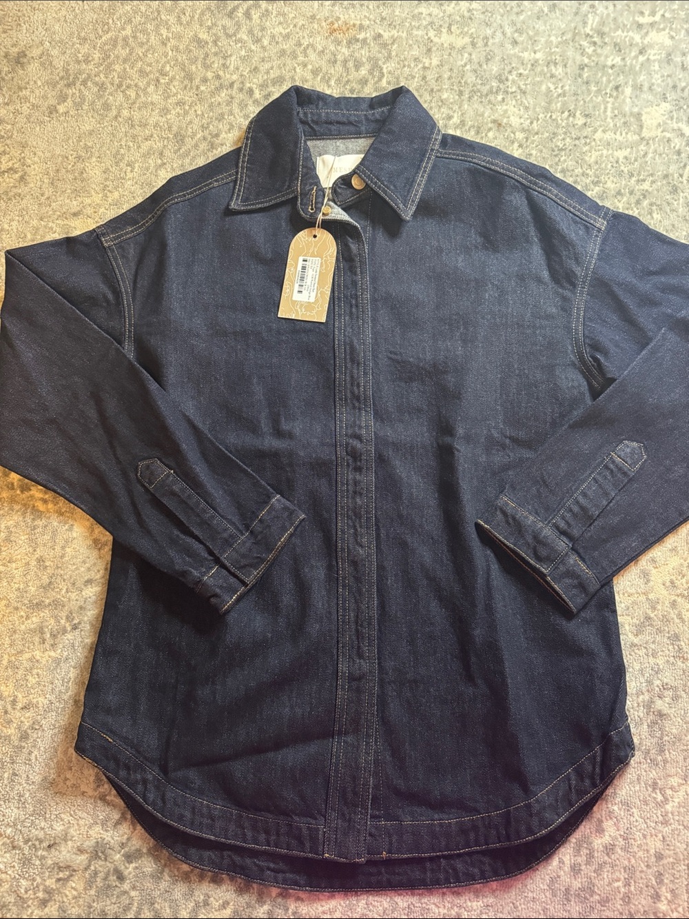 Meshki Denim Overiszed Jacket